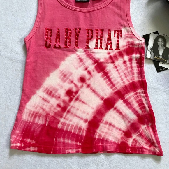 ❌SOLD❌ Baby Phat NWT Tye Dye Tank Top for Girls 4 - Picture 5 of 9